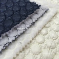 quilted thermal fabric,100% polyester embroidered fabric for winter jacket